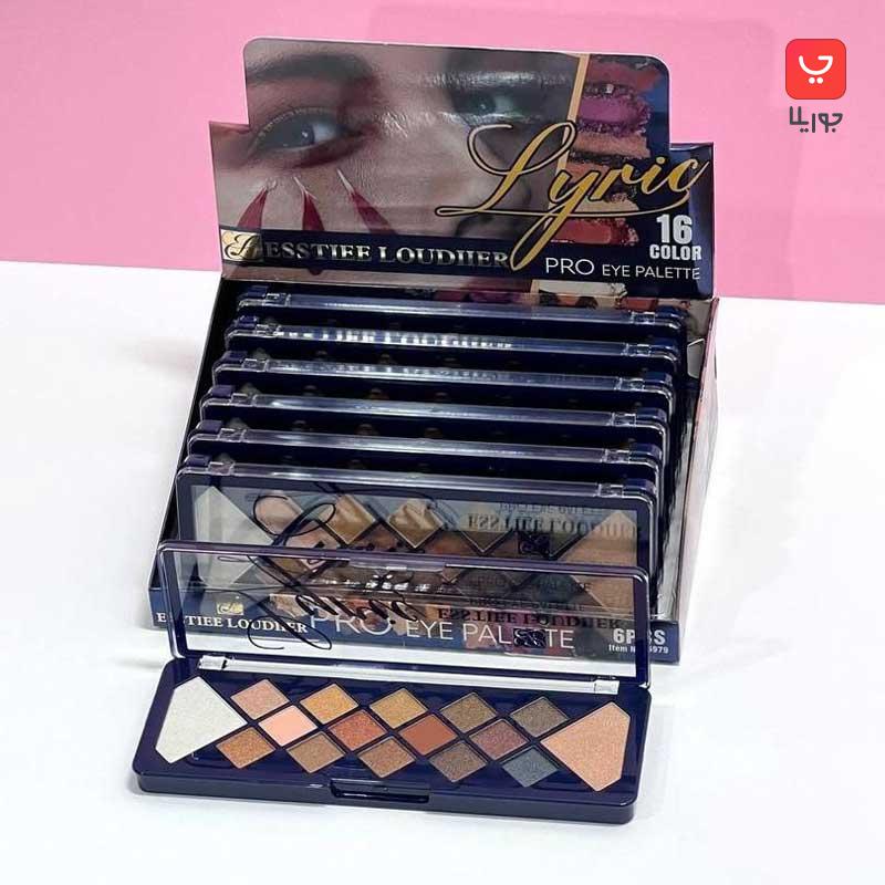 پالت سایه 16 رنگ استی لادر Esstiee Loudiier مدل Pro Eye Palette